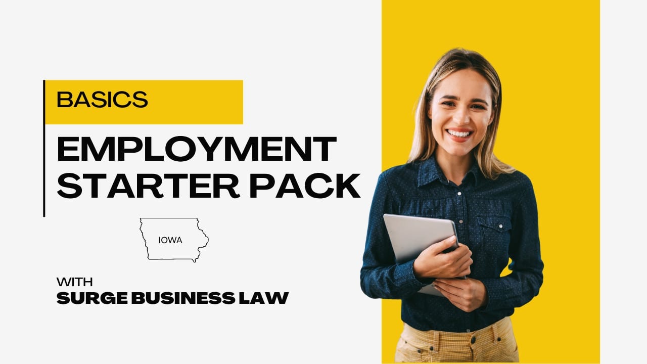 Iowa Employer Startup Pack