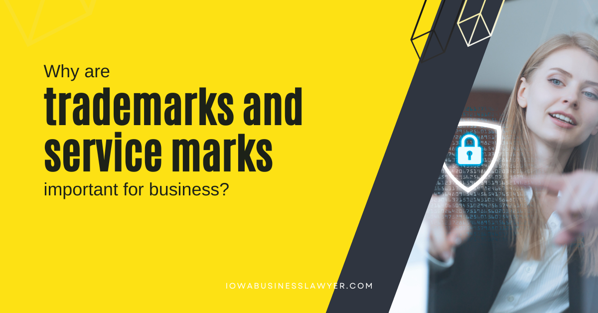 Importance of service marks and trademarks for businesses