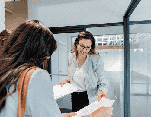 Business transaction planning and handoff