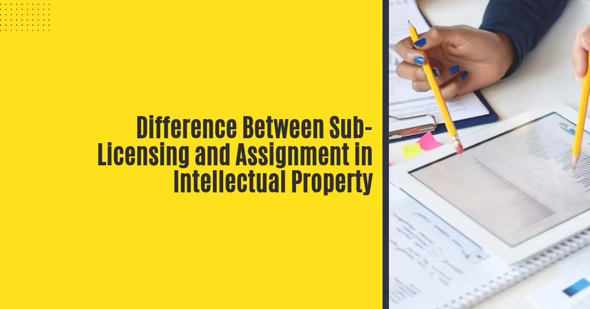 Sub-licensing versus assignment in intellectual property