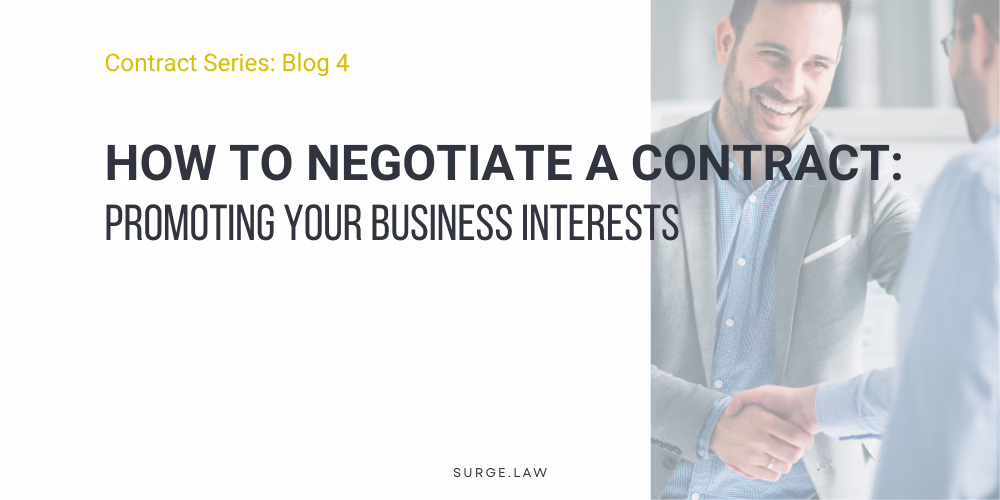 Contract negotiation strategies for business owners