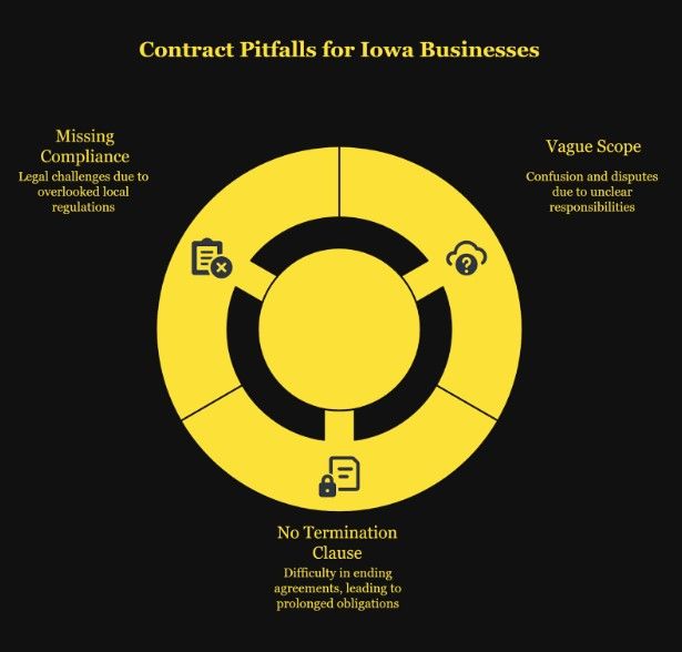 Common Contract Pitfalls for Iowa Small Businesses