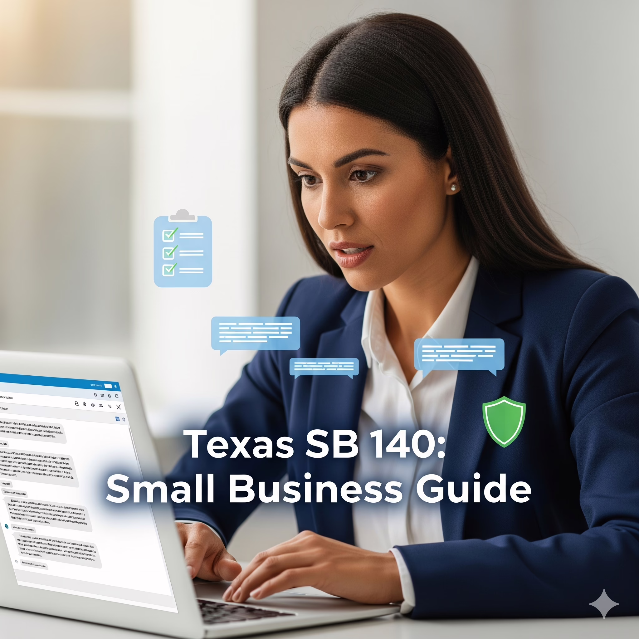 Texas SB 140 text message compliance for Small Businesses